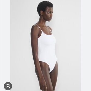Aritzia Contour Cami Bodysuit - Bright White